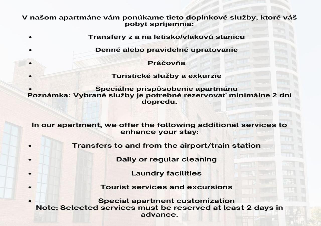 Skau Eurovea Duplex Apartment Danube Exclusive View Free Parking Bratislava Esterno foto
